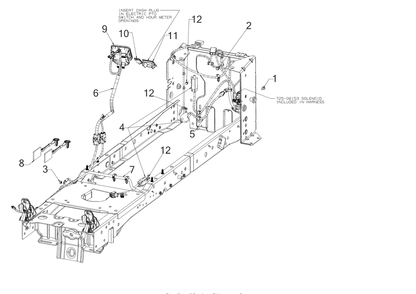 Electrical Diagram and Parts List for XT1-LT42EFI (13A9A1CS056)(2017) Cub Cadet Lawn Tractor